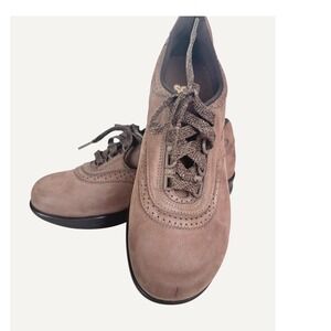 SAS San Antonio Shoemakers 9 WW Extra Wide Brown Leather Comfort Walking Shoes